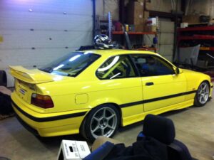 GT Style Painted Spoiler for 1990–1999 BMW E36 3 Series