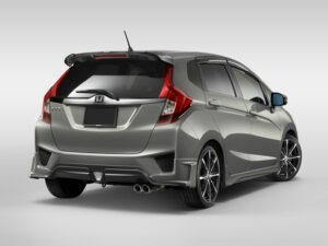 RS Style spoiler for 2015–2020 Honda FIT / JAZZ GK Series – Custom painted by Aggwings