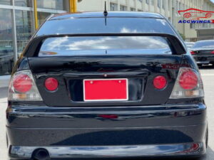 Painted rear spoiler for 1998–2004 Lexus Altezza IS300 / IS200 by Aggwings