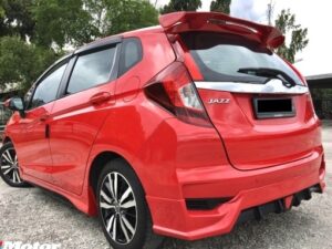 Sport MG Style spoiler for 2015–2020 Honda FIT / JAZZ GK Series – Painted by Aggwings