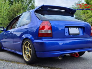 Painted 1996-2002 Honda Civic EK9 Spoiler – Aggwings Aftermarket Rear Wing