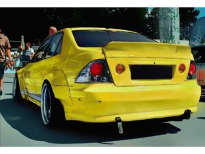 Painted High JDM Ducktail Style Spoiler for 1998–2004 Lexus Altezza IS300/IS200 4DR – Aggwings