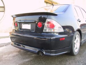 Painted TR Style rear spoiler for 2000–2005 Lexus Altezza IS200 / IS300 – Aggwings