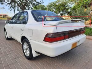 Painted Rear Spoiler for 1993–1997 Toyota Corolla 7th Gen Sedan – Aggwings