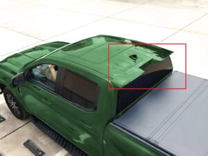 Painted Ford Ranger Spoiler 2019-2025 – Aggwings Aftermarket Truck Rear Wing
