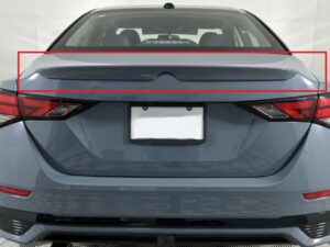 Painted rear spoiler for 2020–2025 Nissan Sentra / Sylphy – Aggwings